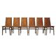 Set of six beech chairs, Danish design, 1960s, production: Denmark