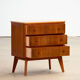 Vintage dresser compass feet 1960