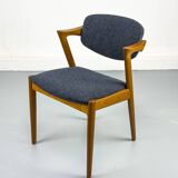 Modell 42 Teak Chair by Kai Kristiansen for Schou Andersen, 1960s