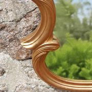 Large wall mirror with golden stucco mouldings – Louis XV Rococo style – 124