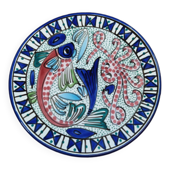 Marine patterned plate