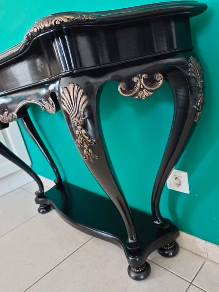 Half moon console Napoleon III