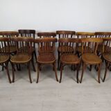12 chaises bistrot Baumann