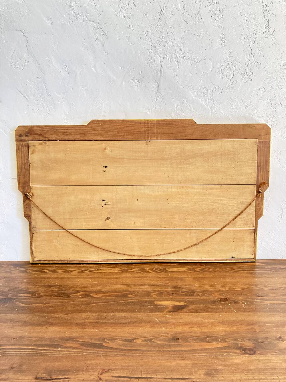 Horizontal art deco mirror