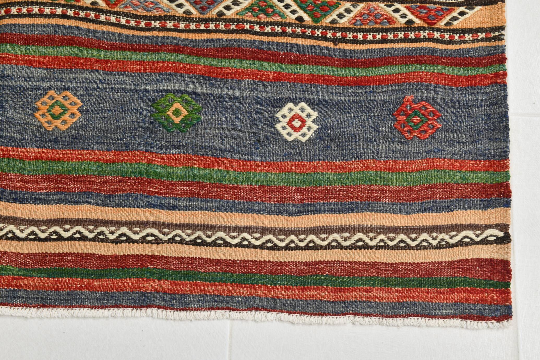 Tapis Oushak 6x10, tapis kilim antique, tapis de salon, 169x300