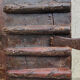 Pair of wooden shutters India Rajasthan XIXan