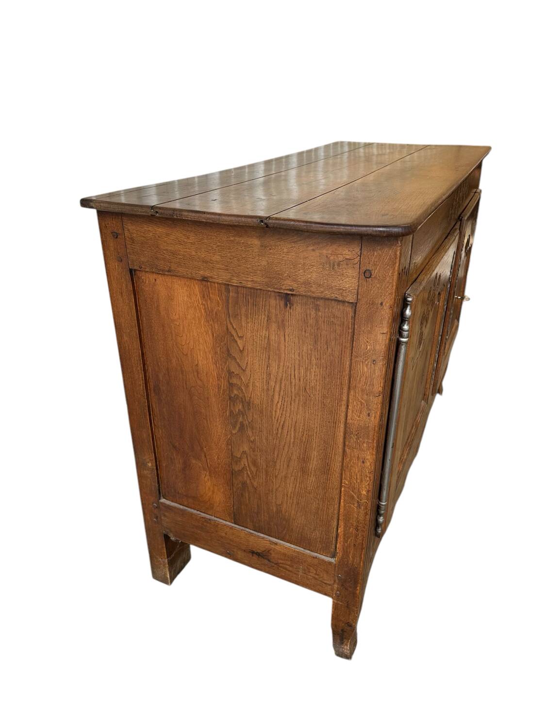 2-door solid oak sideboard