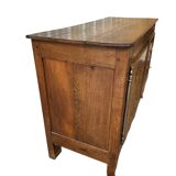 2-door solid oak sideboard