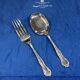 Couverts de service Mappin and Webb en métal argenté modèle Russell