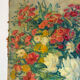 Bouquet Vibrant, huile sur panneau signé 1939