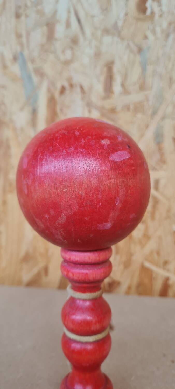 Vintage wooden bilboquet