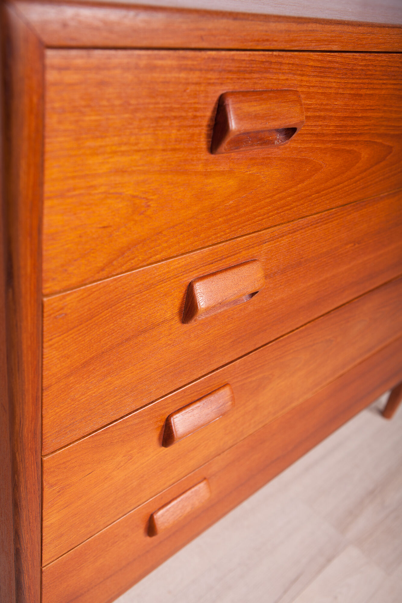 Mid-century teak dresser by Børge Mogensen for Soborg Mobelfabrik , 1960s