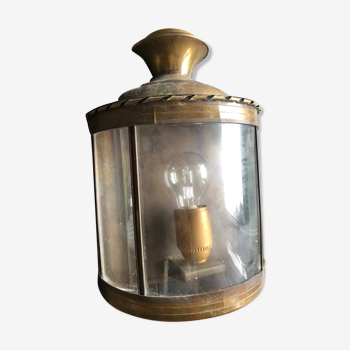 Vintage and retro copper wall lantern
