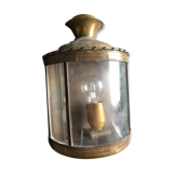 Vintage and retro copper wall lantern