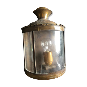 Vintage and retro copper wall lantern