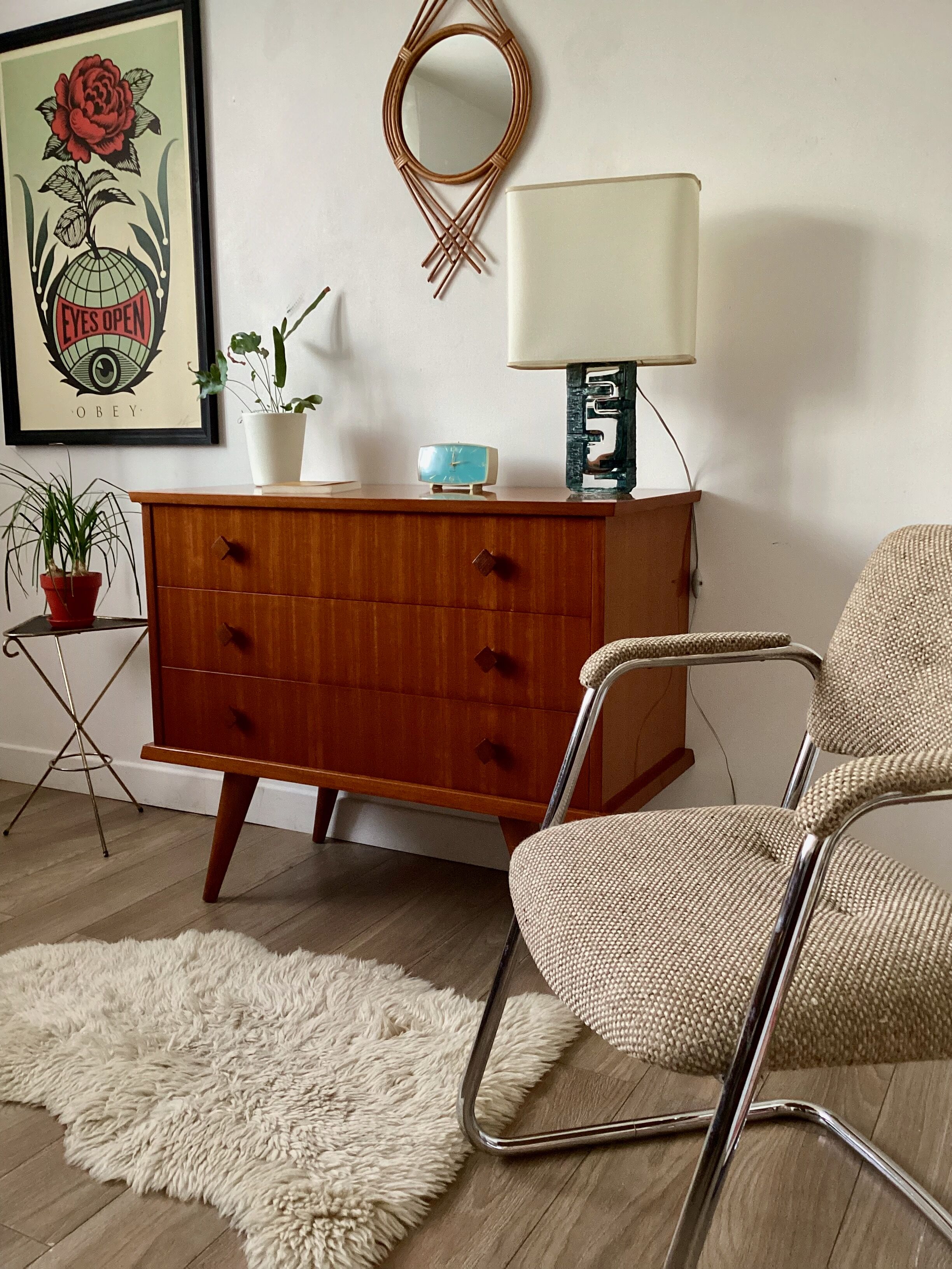 Compass feet dresser