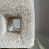 Stone lamp by sculptor Albert Tormos