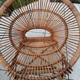 Pair of rattan chairs