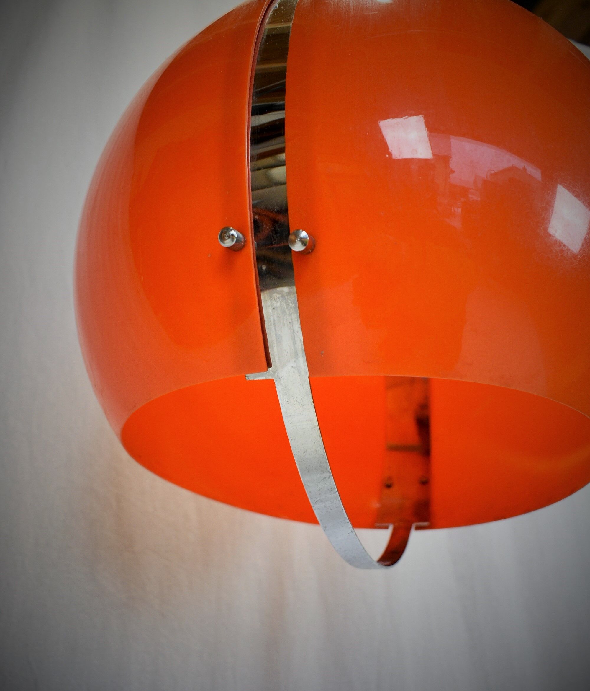 Hanging lamp designed by Harvey Guzzini, Meblo, 1970’s