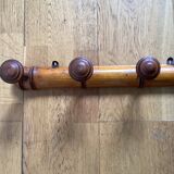 Bamboo wall hook dimensions: height - 6cm - length - 53cm -