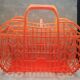 Vintage plastic shopping basket