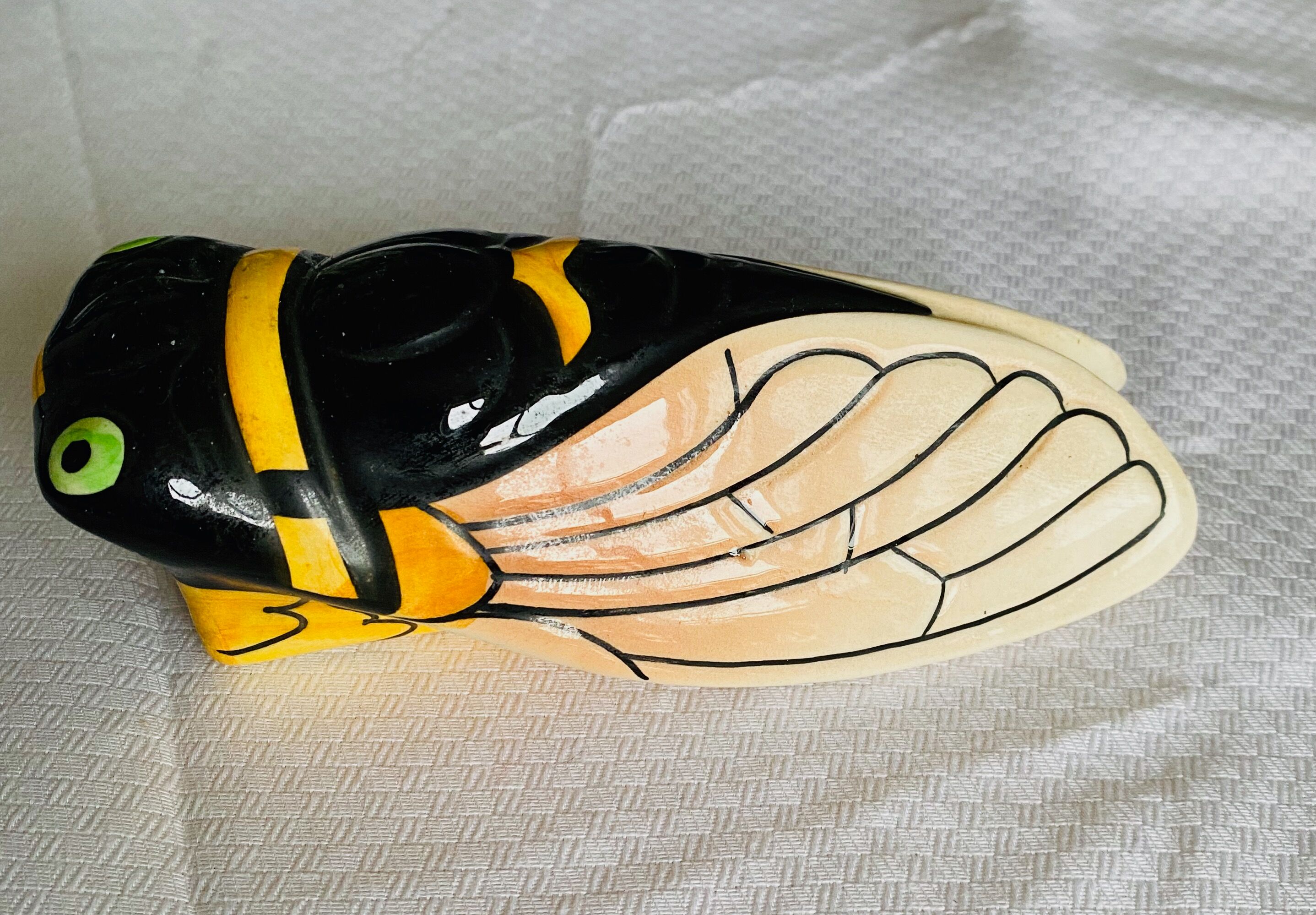 Vallauris ceramic bee signed Ferlay