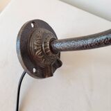 Gooseneck courtyard wall light