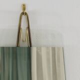 Carl Aubock Vienna Rare Brass Wall Mirror No. 38, Austria, 1950s