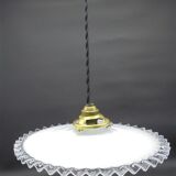 Hanging lamp in opaline