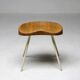 Stool 307 by Jean Prouvé for Vitra