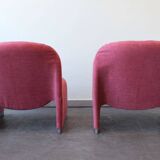 Pair of Alky armchairs by Giancarlo Piretti for Castelli.