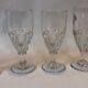 8 verres tornadés soufflés