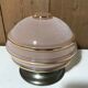Vintage powder pink ceiling lamp