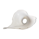 Vintage tulip white lampshade in blown glass Murano
