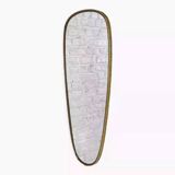 Gold mirror rearview mirror and free form from the 50s