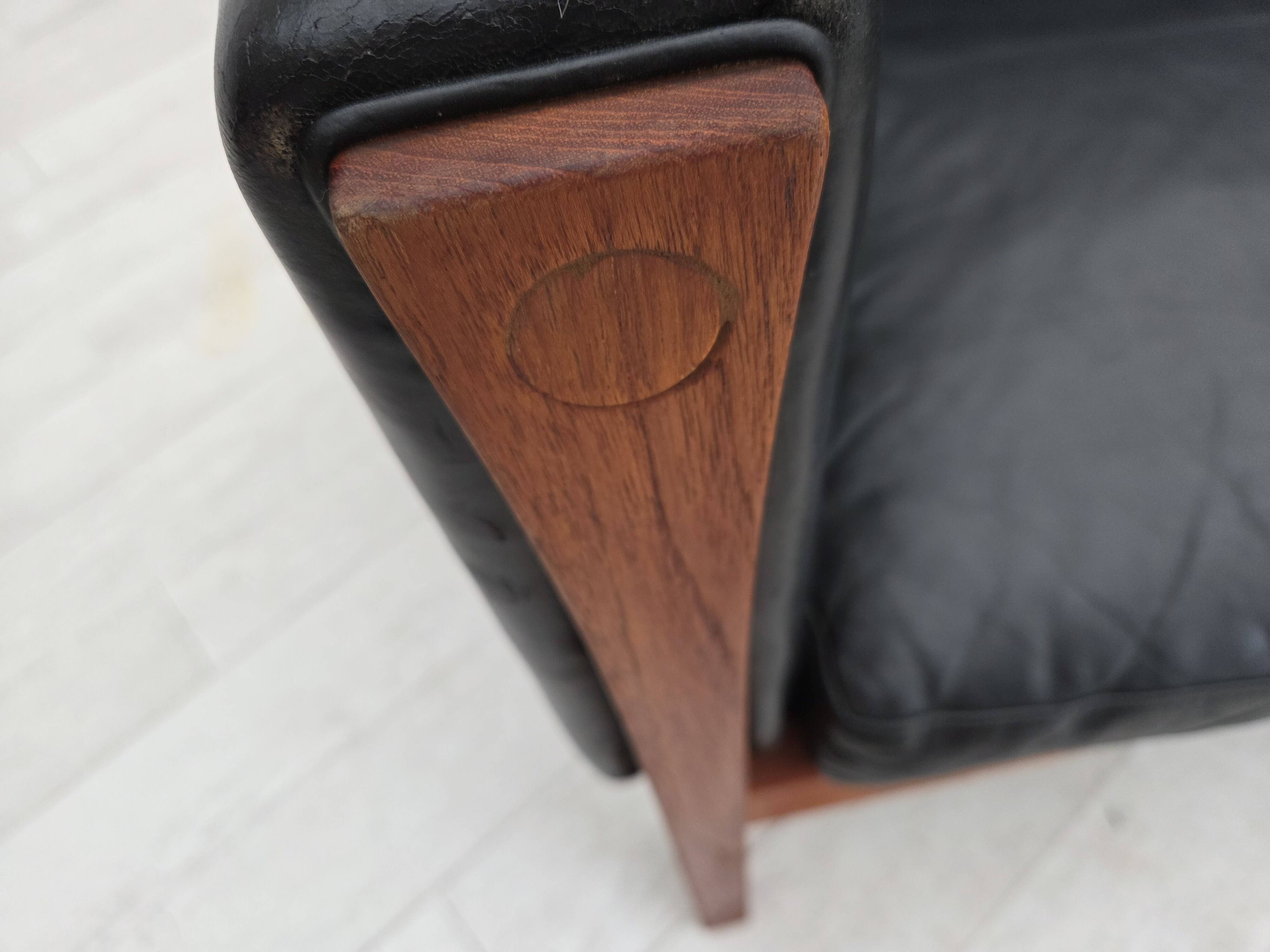 1960s, Danish design by H.J.Wegner, 3 seater sofa model CH 163.