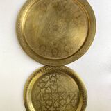 Oriental copper trays