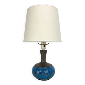 Scandinavian ceramic table lamp, Nils Kähler for HAK, Denmark, 1960s