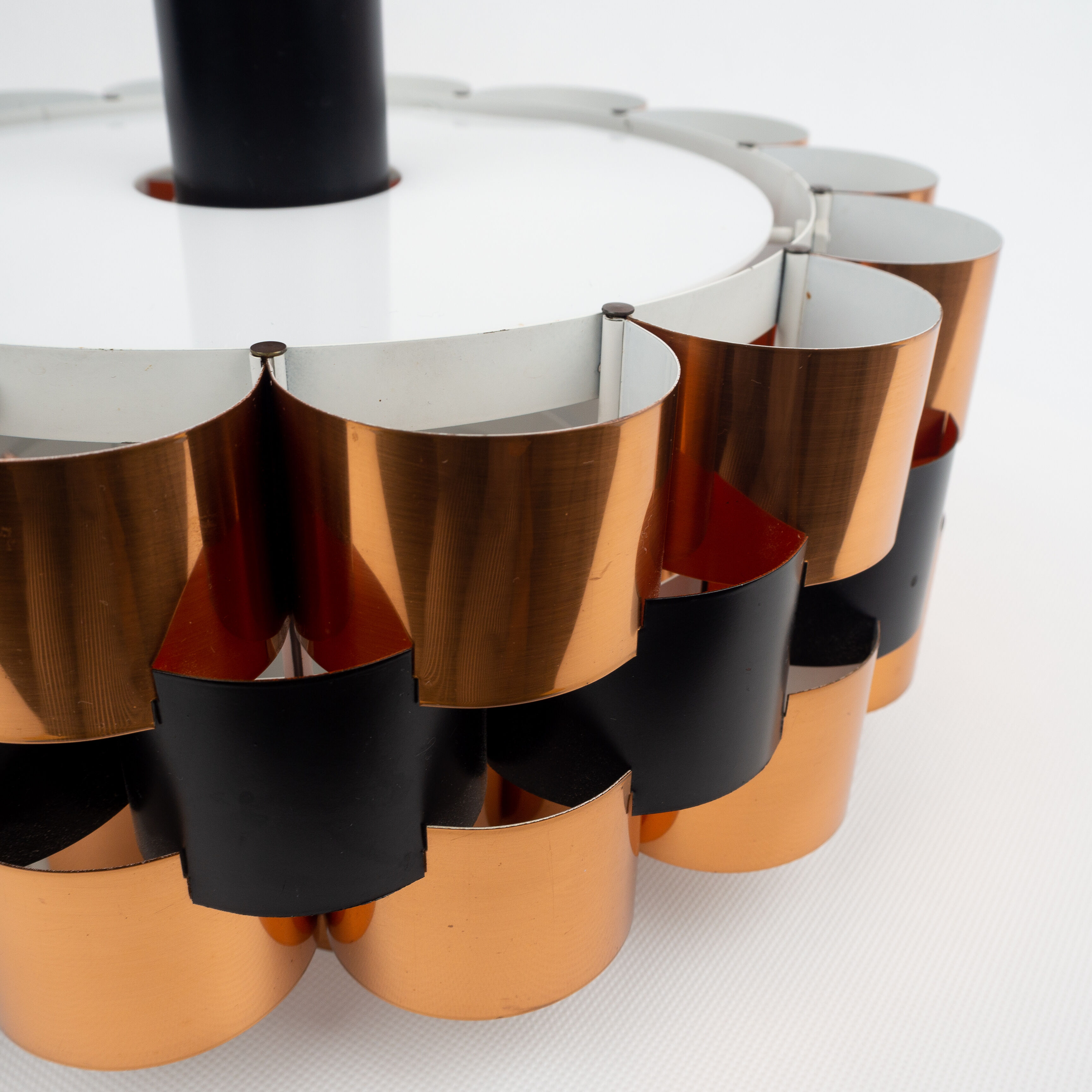 Danish vintage pendant lamp by Werner Schou, Coronell Elektro, 1960s