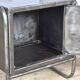 2 iron bedside tables, 1950s