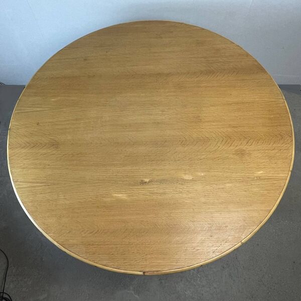 Table ronde en bambou