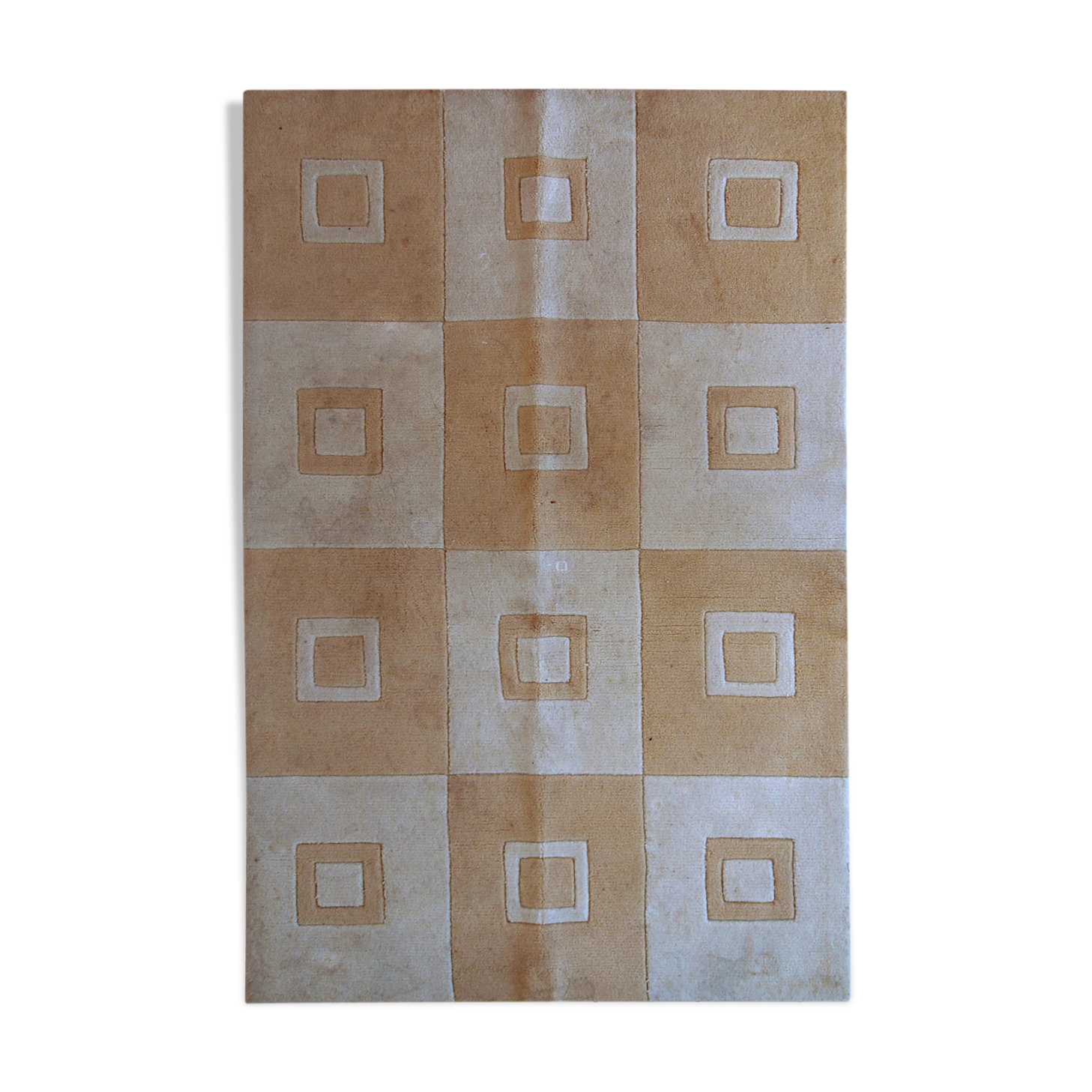 Vintage chinese handmade rug 120cm x 180cm