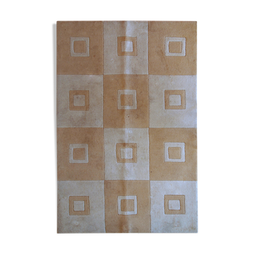 Vintage chinese handmade rug 120cm x 180cm