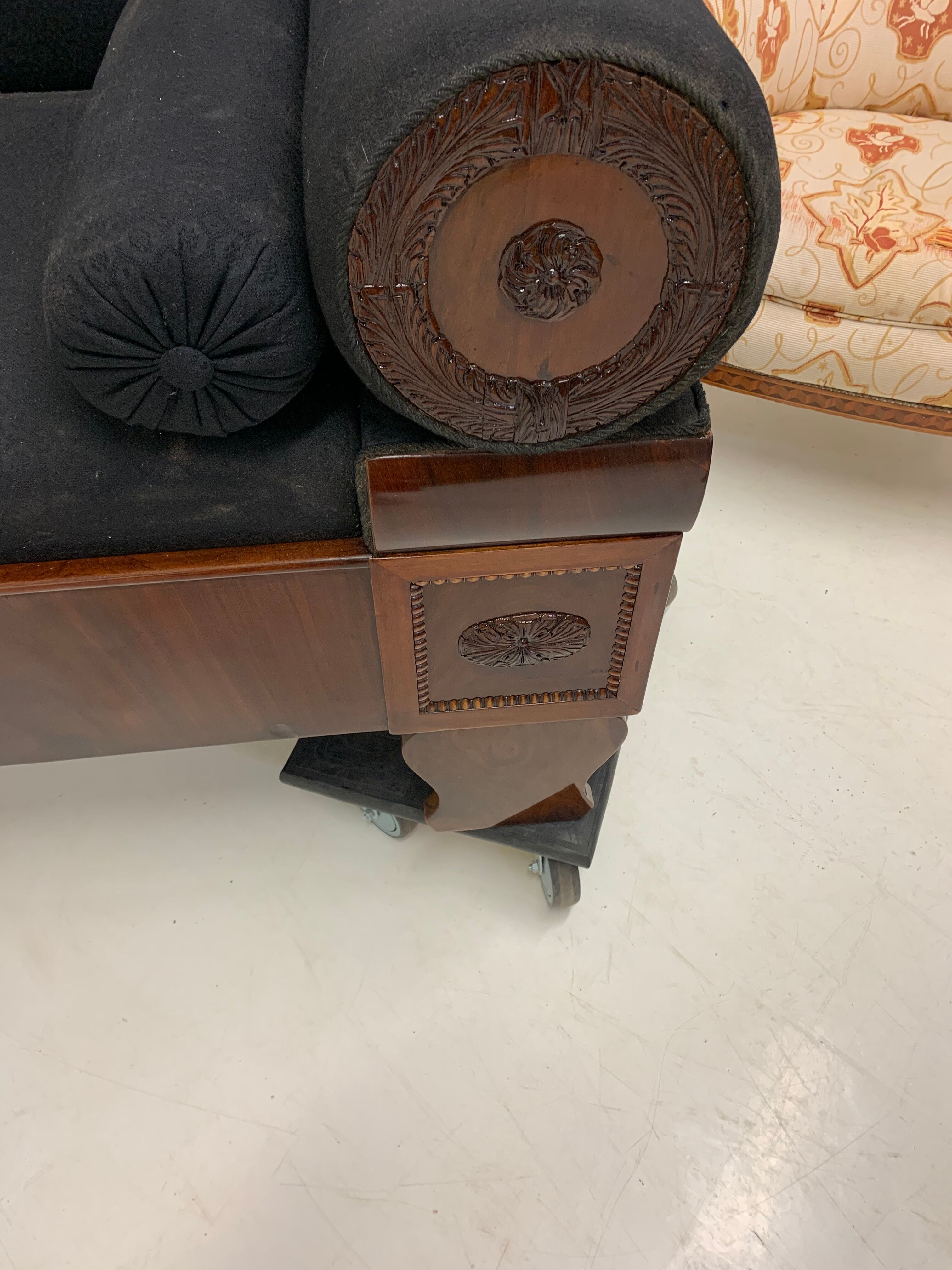 Antique Biedermeier sofa