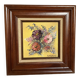 Tableau huile sur toile Rabaey bouquet de fleurs