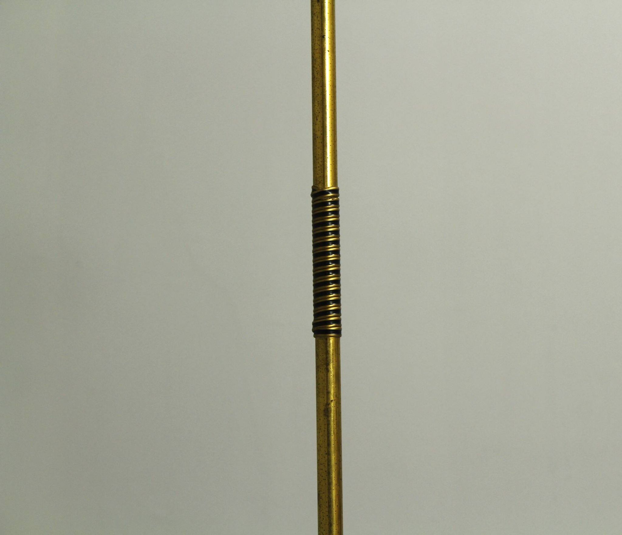 Italian Brass Three Light Floor Lamp, 1960s