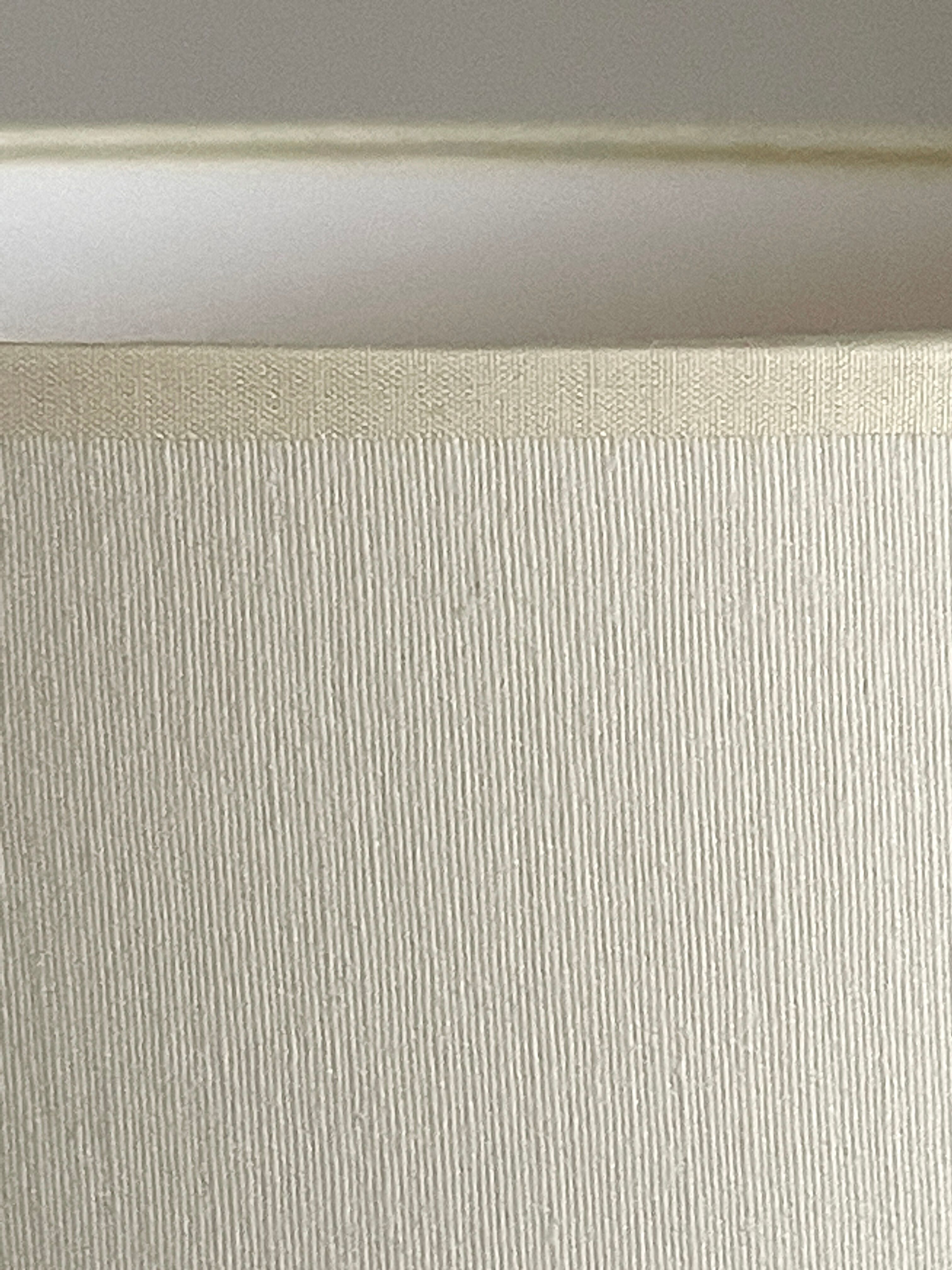 Lampshade with ecru fabric Scandinavian style H37 D25