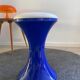 Vintage blue tam tam stool