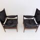 Ensemble de 2 fauteuils en cuir Modus pour Søren Willadsen, Kristian Vedel