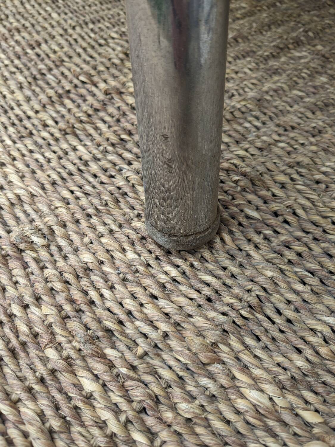 Red formica coffee table